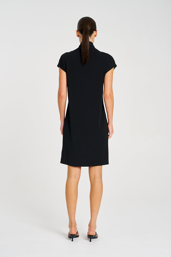 Mela Purdie Navy Henley Dress