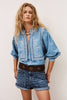 Ba&sh Laura Blouse Blue