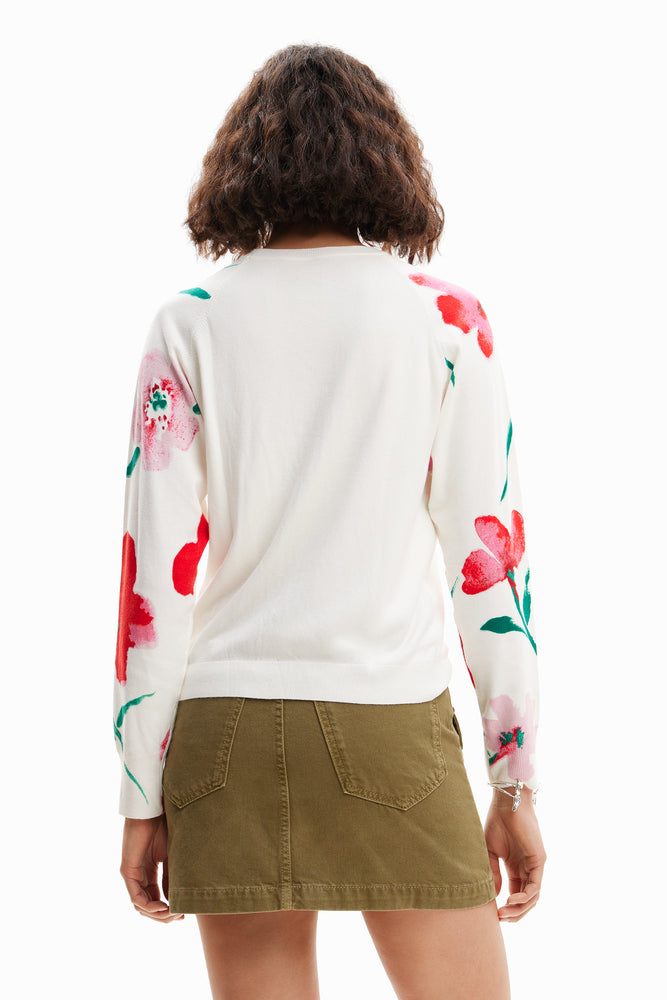 Desigual Roses Knit