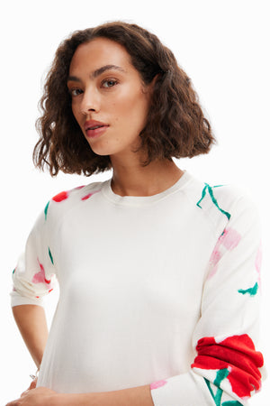 Desigual Roses Knit