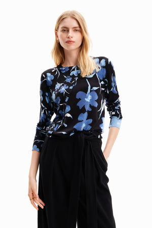 Desigual Floral Knit