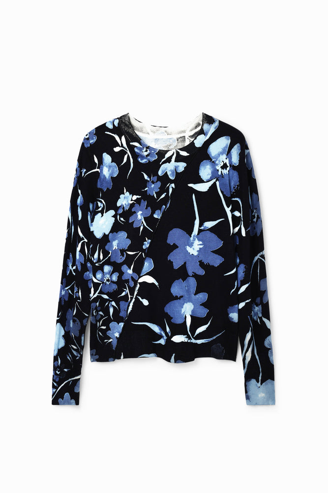 Desigual Floral Knit