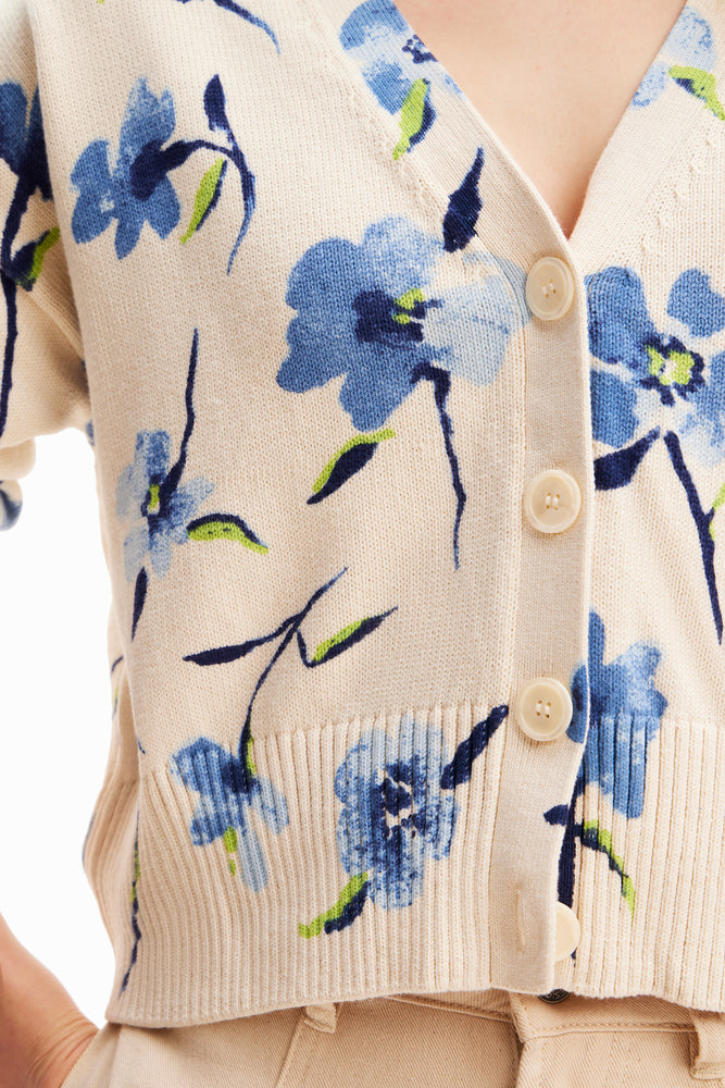 Desigual Floral Cardi