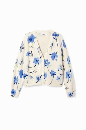 Desigual Floral Cardi