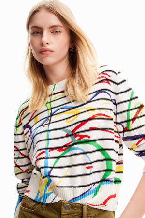 Desigual  Stripe Knit