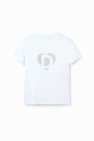 Desigual  White T-Shirt