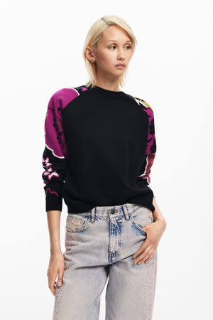 Desigual Black Jumper