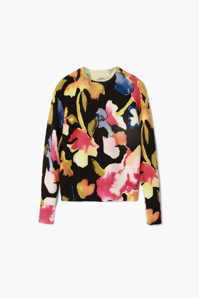 Desigual Floral Sweater