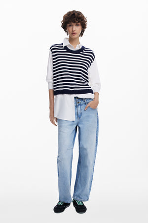 Desigual Vest-Effect Shirt