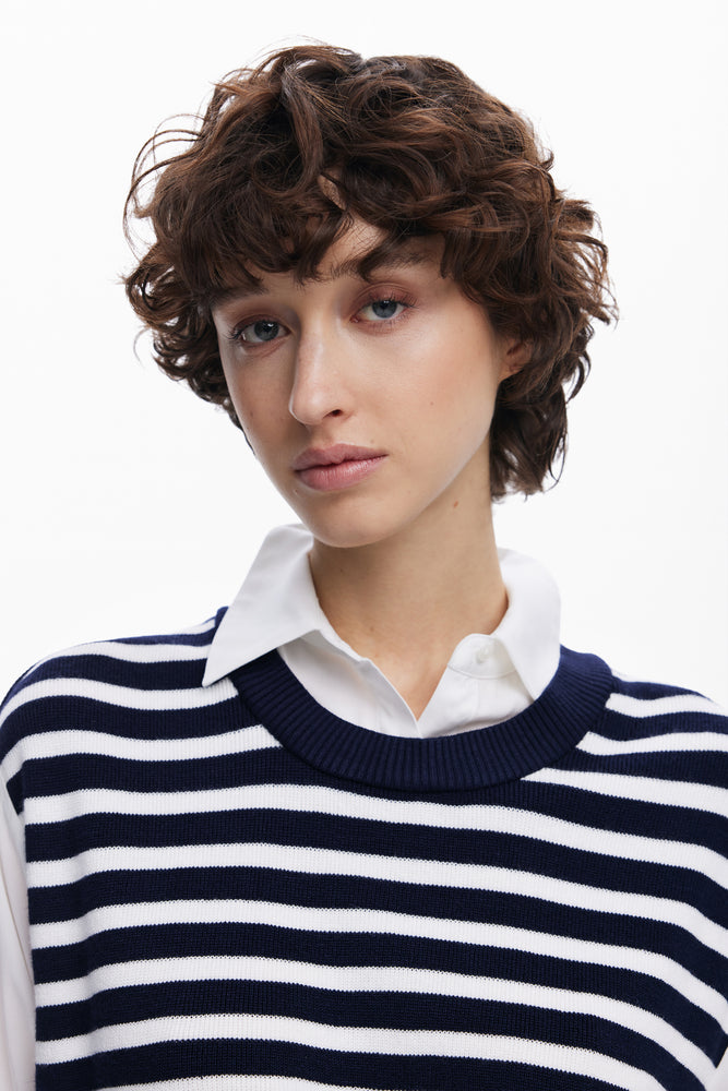 Desigual Vest-Effect Shirt