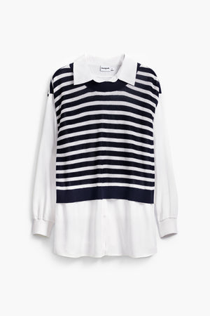 Desigual Vest-Effect Shirt