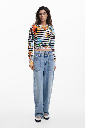 Desigual Multi-Coloured Top