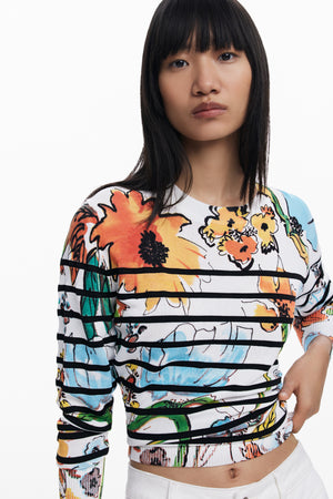 Desigual Multi-Coloured Top