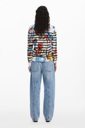 Desigual Multi-Coloured Top