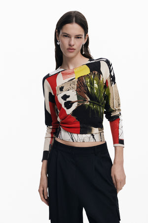 Desigual Multi-Coloured Top