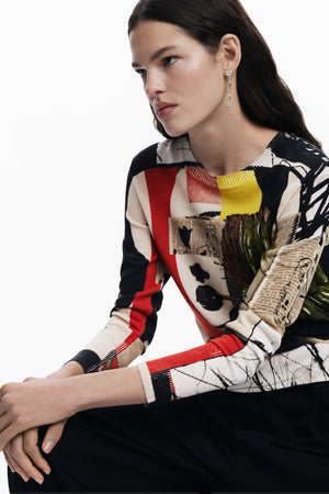 Desigual Multi-Coloured Top