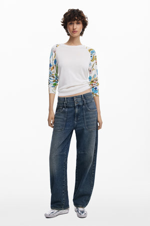 Desigual White Blanco Knit