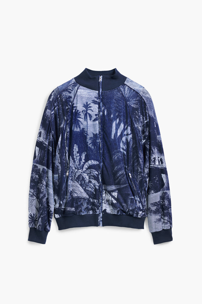 Desigual Blue Zipped Jacket
