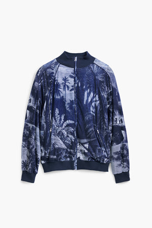 Desigual Blue Zipped Jacket