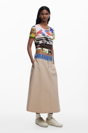 Desigual Multi-Coloured T-Shirt