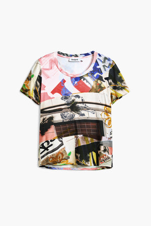 Desigual Multi-Coloured T-Shirt
