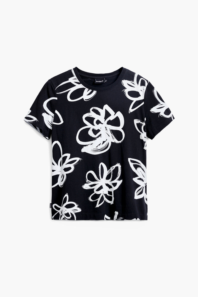Desigual Black & White T-Shirt