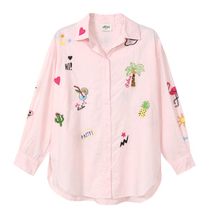 ME369 Pink Cotton Shirt