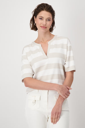 Monari Stripe Top