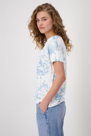 Monari Blue/White T-Shirt