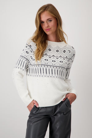 Monari Cream Jumper