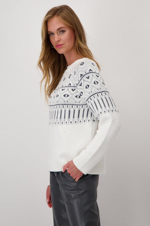 Monari Cream Jumper