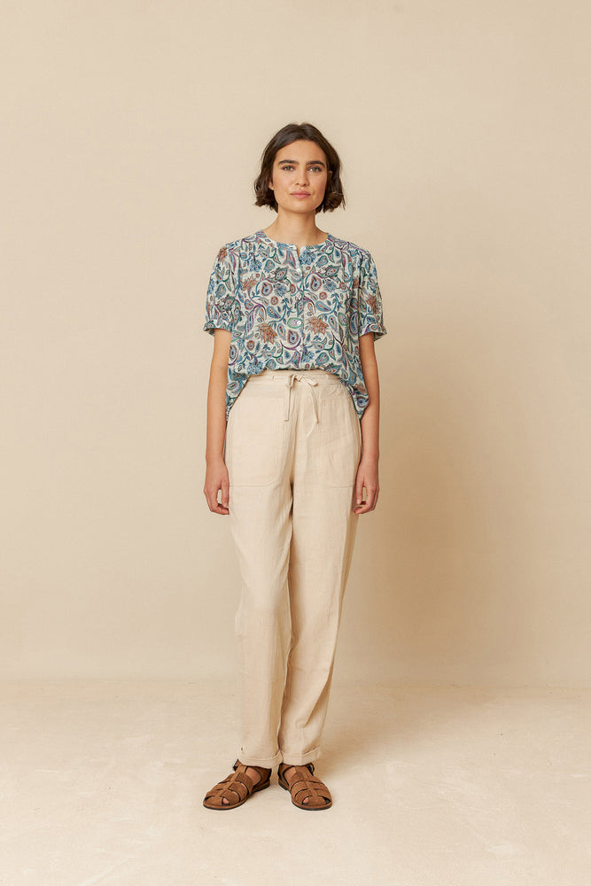 Indi & Cold Multicolour Blouse