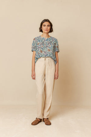 Indi & Cold Multicolour Blouse