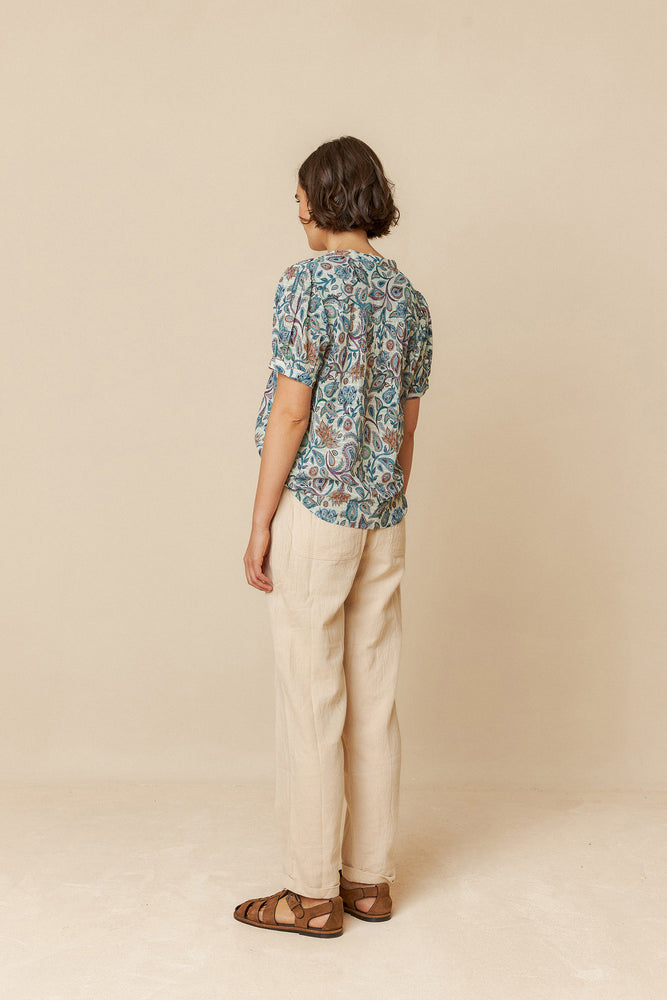 Indi & Cold Multicolour Blouse