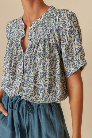Indi & Cold Indigo Blouse