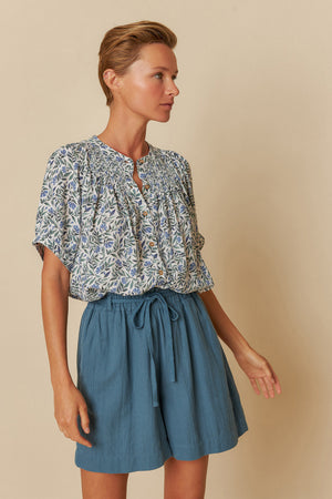 Indi & Cold Indigo Blouse