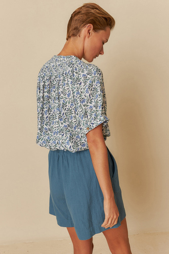 Indi & Cold Indigo Blouse