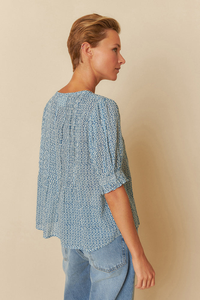 Indi & Cold Indigo Blouse
