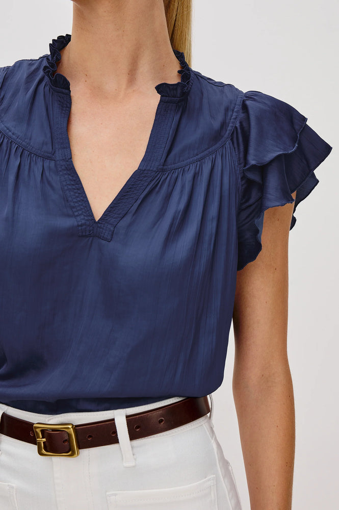 Rails Calista Short Sleeve Top - Admiral Blue