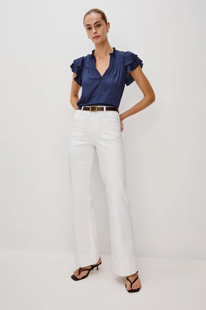 Rails Calista Short Sleeve Top - Admiral Blue