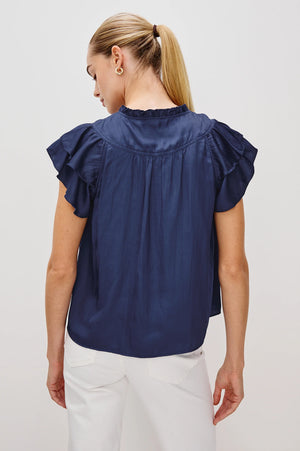 Rails Calista Short Sleeve Top - Admiral Blue