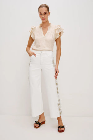 Rails Calista Short Sleeve Top - Ivory