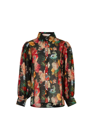 Coop Autumn Sleeves Shirt - Floral