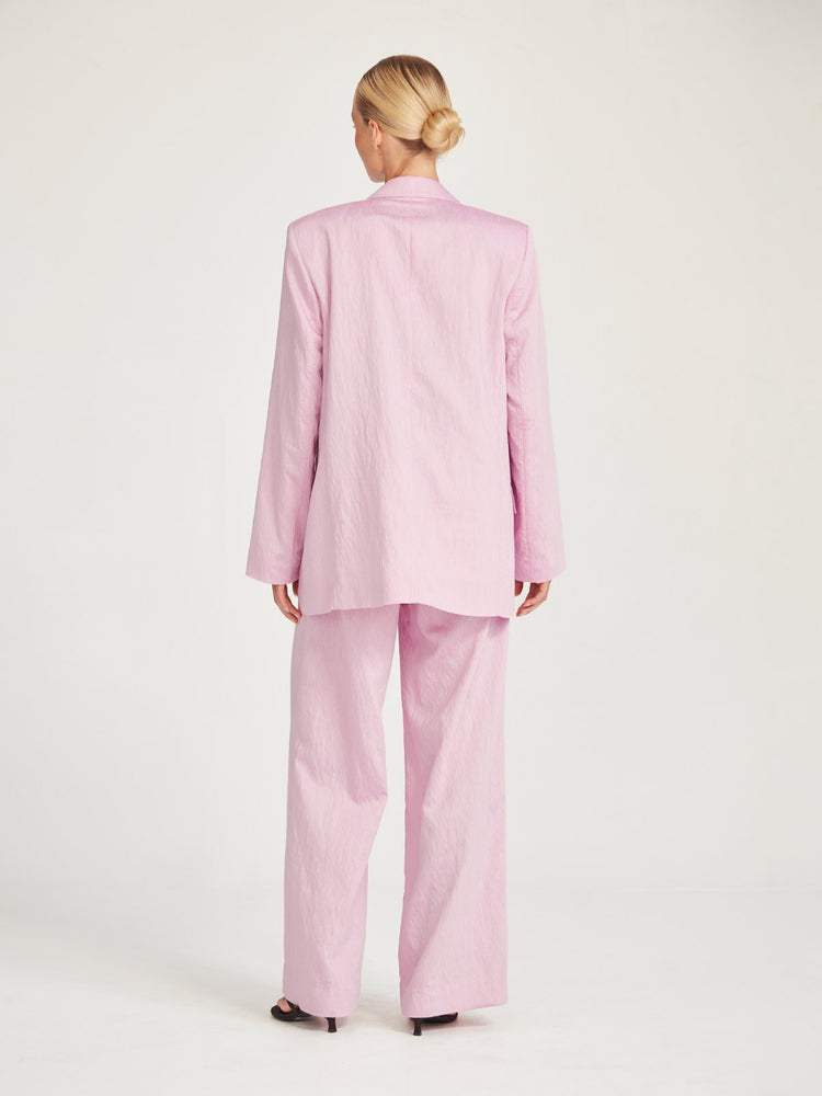 Caroline Sills Pink Lina Blazer