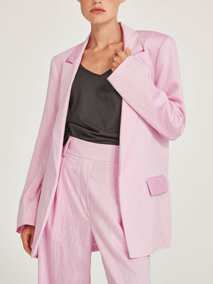 Caroline Sills Pink Lina Blazer