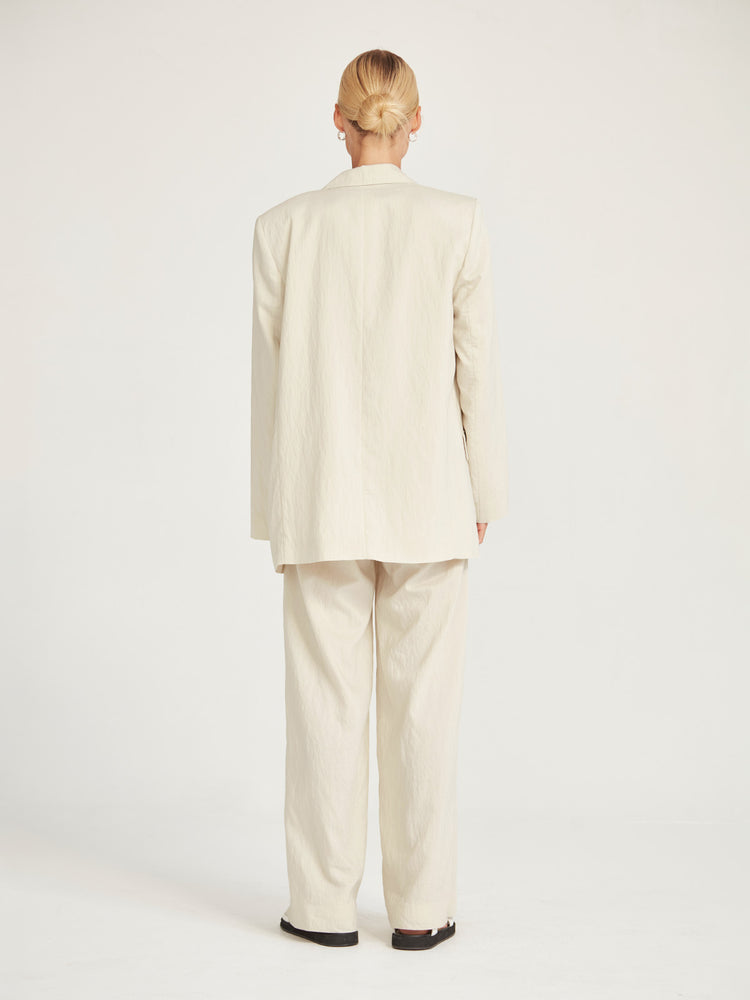 Caroline Sills Lina Chalk Blazer
