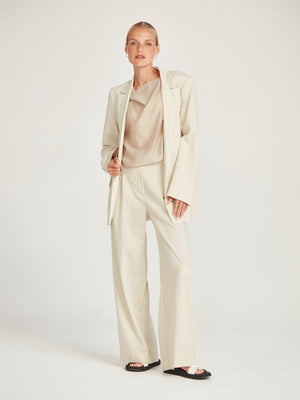 Caroline Sills Lina Chalk Blazer