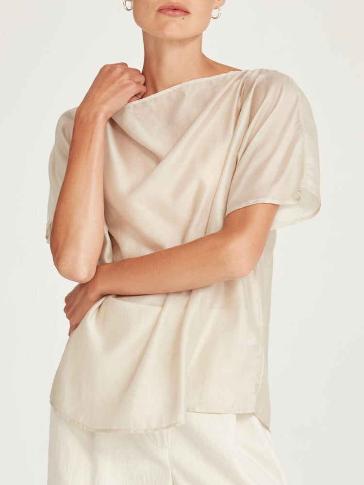 Caroline Sills Sand Dana Top
