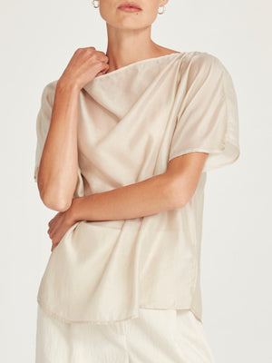 Caroline Sills Sand Dana Top