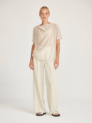 Caroline Sills Sand Dana Top
